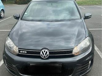 golf 6 2.0tdi 170cv gtd + distribution faite + ct - 6 mois