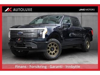 f-150 lightning|led-bar|levelkit|2hjul sett|app|norsk