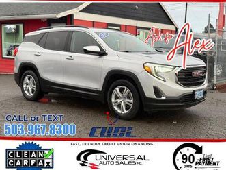 used 2018 gmc terrain sle
