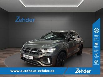 volkswagen t-roc r-line 1.5 l tsi opf dsg ahk, blackstyle,