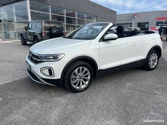 volkswagen t-roc cabriolet 1.5 tsi evo 150ch style dsg7