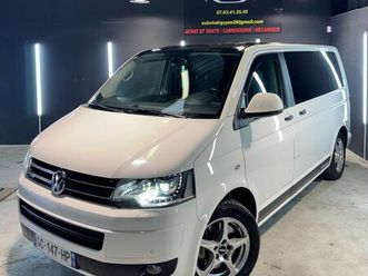 volkswagen multivan t5 2.0 tdi 180ch bluemotion technology edition 25 dsg7 7 places
