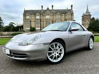 3.4 996 carrera 4 cabriolet 2dr petrol tiptronic 4wd (300 bhp) automatic