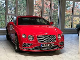 bentley continental gt speed edition facelift - garantie