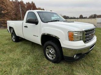 2013 gmc sierra 2500hd 6.0l gas 4wd - 1 owner