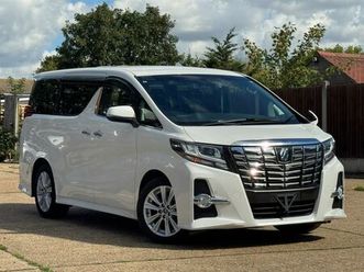2017 toyota alphard executive lounge mpv fwd