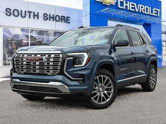2026 gmc terrain denali