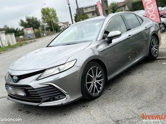 toyota camry 2.5 hybrid 218cv 2wd design 19159ht entretien complet a jour garantie 12 mois