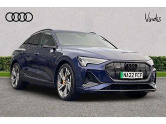 audi e-tron sportback vorsprung 55 quattro