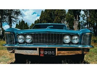 1963 buick riviera bleu automatique, 3 vitesses conduite...
