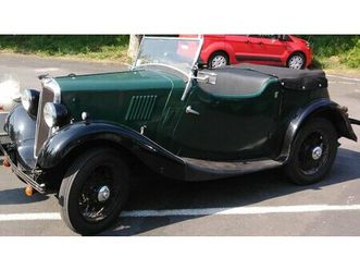 1936 morris eight vert foncé manuel conduite à droite in...