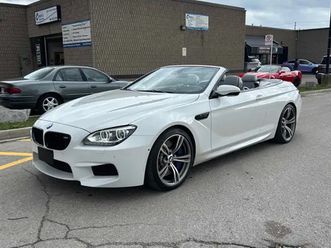 2012 bmw m6 2dr cabriolet m6 convertible *carbon/hud/nav/dvd/key