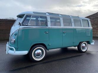volkswagen combi t samba - sunroof - 1959