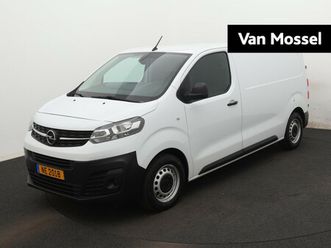 opel vivaro 1.5 diesel 120 s&s l2 | 120pk | laadvloer | gladde betimmering | airco | parkeersensoren | slechts 45.000km! |