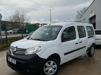 ht:13742 renault kangoo maxi 5 places 1.5dci 110 40000km/entretien renault/1ere main/double portes latérale/gps/tva 16490 ttc