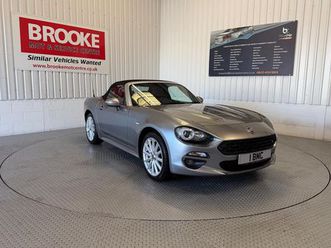 2018 fiat 124 1.4 multiair 124 spider lusso