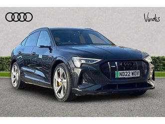 audi e-tron sportback vorsprung 55 quattro