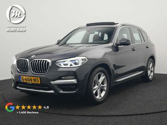 bmw x3 sdrive20i high executive 184pk dealer o.h. 34.624 km | panodak | head up | camera | lederen sportstoelen verwarmd | keyless | navigatie | cruise control 