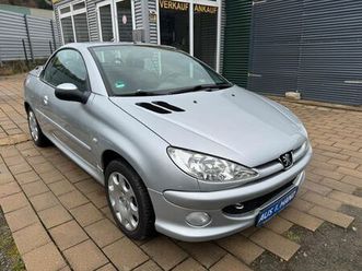 peugeot 206 cabriolet cc filou aus 1. hand nur 100000 km