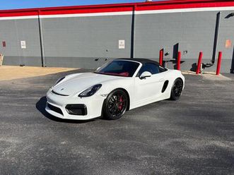 used 2016 porsche boxster spyder
