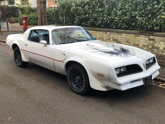 1977 pontiac trans am firebird 6.6 litre v8 automatic