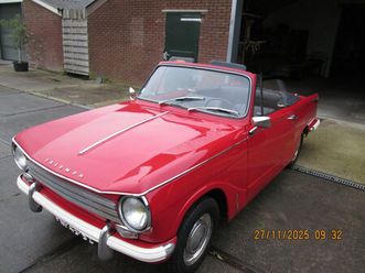 triumph herald - triumph herald cabriolet mooi + goed 1969