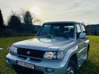 hyundai galloper 4x4 3.0 v6 bez rdzy korbielów • olx.pl
