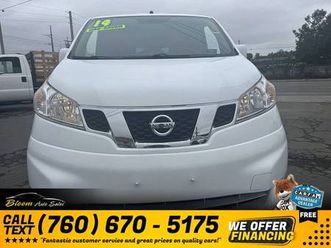 2014 nissan nv200 nv 200 nv-200 scargo mini van priced to sell!