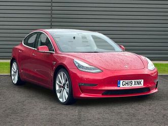 2019 tesla model 3 e 4x4 (performance pack)