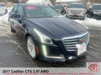 used 2017 cadillac cts 2.0l turbo luxury