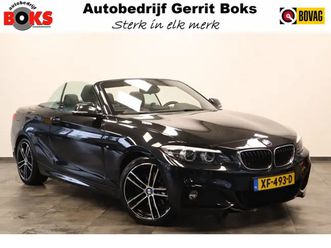 bmw 2-serie cabrio 220i high executive h&k pdc