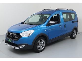 dacia dokker 1.2 tce 115 bvm5 stepway + caméra ar essence manuelle 2018 - 35 506 km