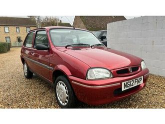 1996 rover 100 rouge foncé manuel, 5 vitesses conduite à...