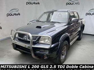 mitsubishi l200 double cab 2.5tdi intense plus 4x4