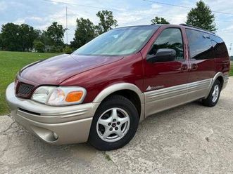 2002 pontiac montana-3.4l v6-texas van-zero rust-new tires-warranty!!!