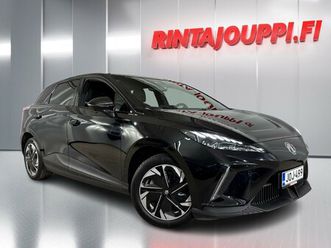 mg mg4 luxury 64kwh - 14 päivän palautusoikeus - lämpöpumppu, adapt. vakkari, 360-kamera, led, 2x renkaat, navi - j. autoturva - ilmainen kotiintoimitus!