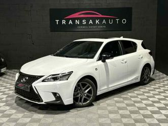 lexus ct200h 1.8 vvt-i 16v 136 hybrid cvt f sport executive