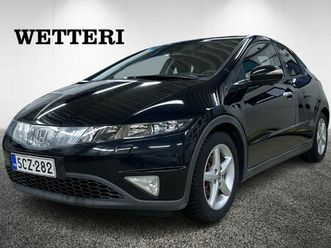 honda civic 5d 1,8i sport - automaatti-ilmastointi / vakionopeudensäädin / 2x renkaat