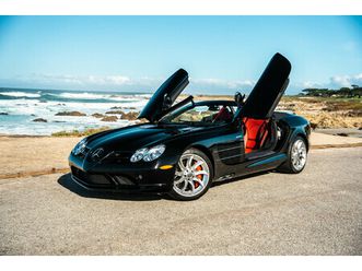 3,900-mile 2008 mercedes-benz slr mclaren roadster