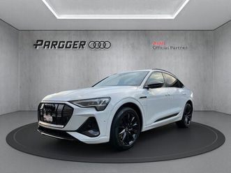 e-tron sportback 55 s line black edition