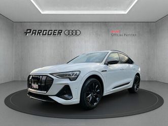 e-tron sportback 55 s line black edition