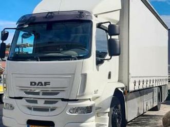 vrachtwagen daf lf 320 pk euro 6, 19 ton, 3t laadklep — vrachtwagens — marktplaats