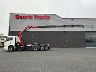 man tgs 26.520 6x4h-4 bl new model + meiller haakarmsysteem — vrachtwagens — marktplaats