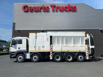 man tgs 35.440 10x4-6 bl tridem rsp saugbagger/suctionexavat — vrachtwagens — marktplaats