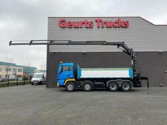 man tgs 35.480 8x4 kipper/tipper + hmf 2620-k5 kraan/kran/cr — vrachtwagens — marktplaats
