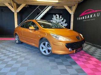 peugeot 307 cc 2.0e 16v 141ch sport tres bon etat/ ct vierge