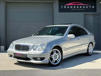 mercedes classe c w 203 c32 amg / toit ouvrant / etat collection / entretiens ok / radar av ar