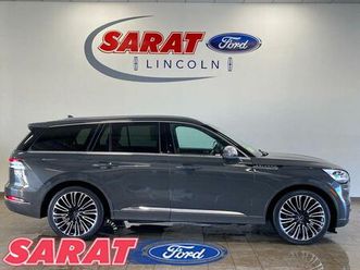 used 2020 lincoln aviator black label awd
