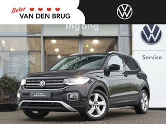 volkswagen t-cross 1.5 tsi 150 pk dsg style | navigatie | led | camera | acc | app connect | climatronic | stoelverwarming | digital cockpit | keyless |