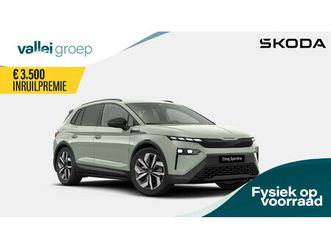škoda elroq sportline 150 kw / 204 pk | levering in 2025 | acc | stoel/stuurverwarming | led matrix